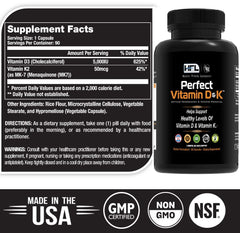 Dr. Sam Robbins HFL packaging for Vitamin D&K