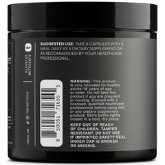 Ingredients list on label showing Arginine, Lysine, and Ornithine