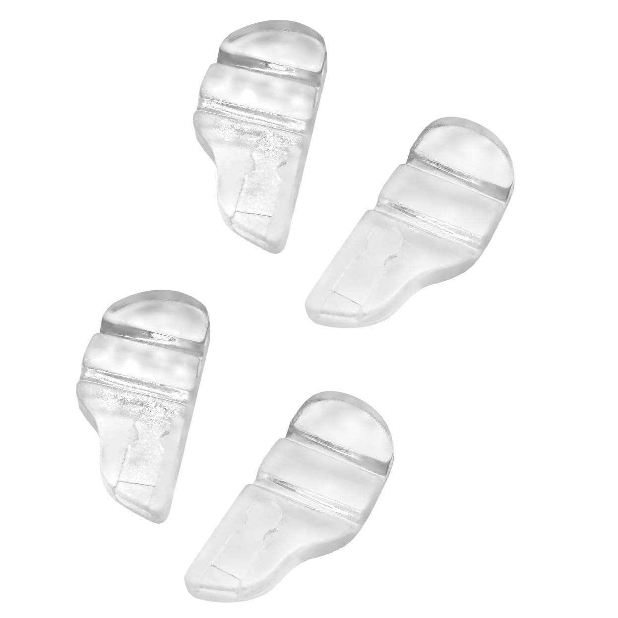 HiCycle2 Tag Heuer nose pads - soft silicone close-up