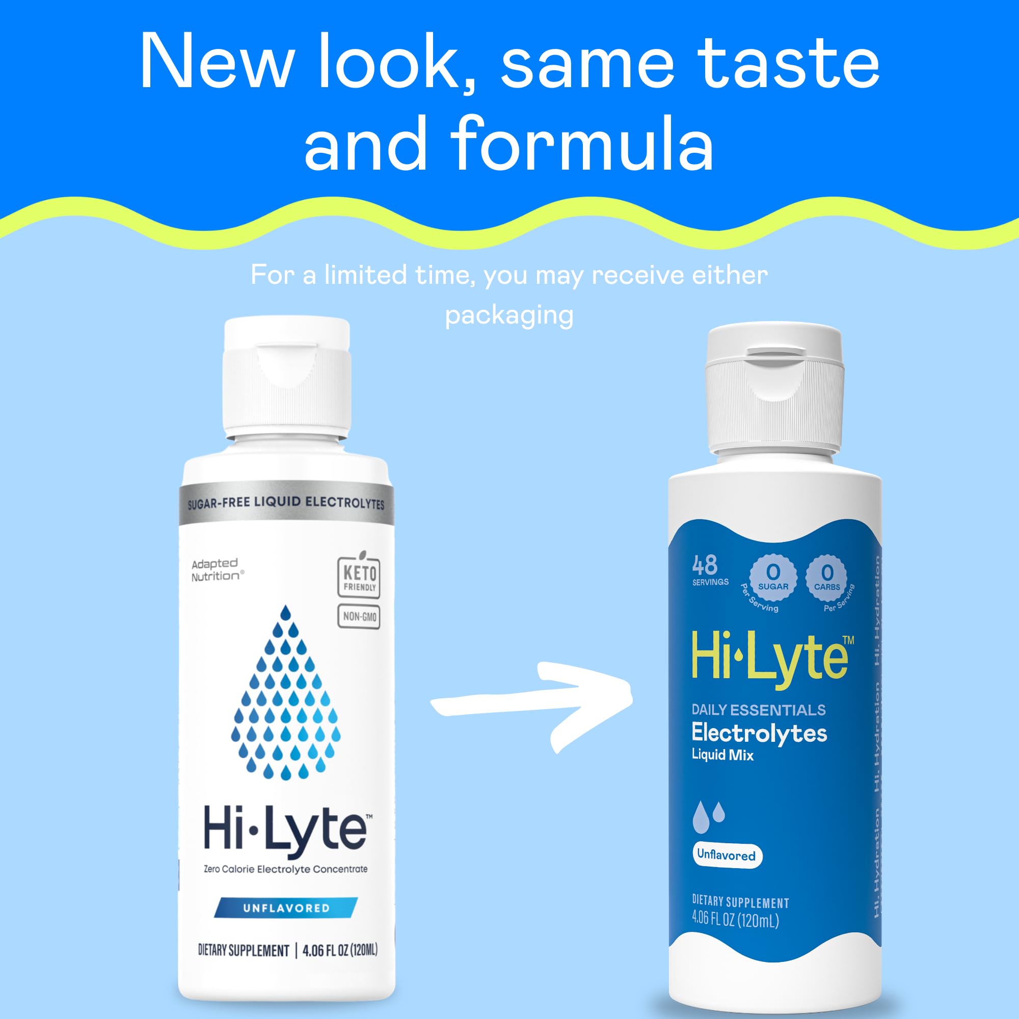 On-the-go hydration with Hi-Lyte electrolyte concentrate being added to water