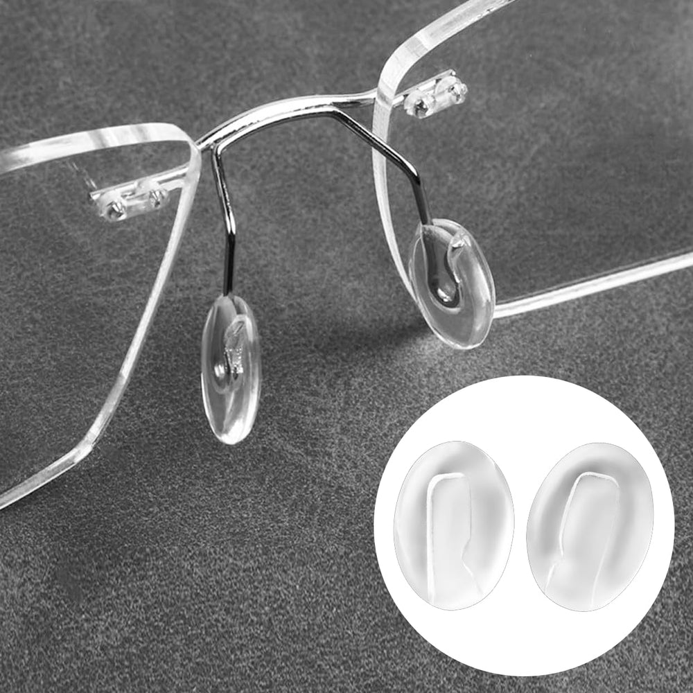 Close-up of HiCycle2 nose pad showing plastic backbone for secure fit