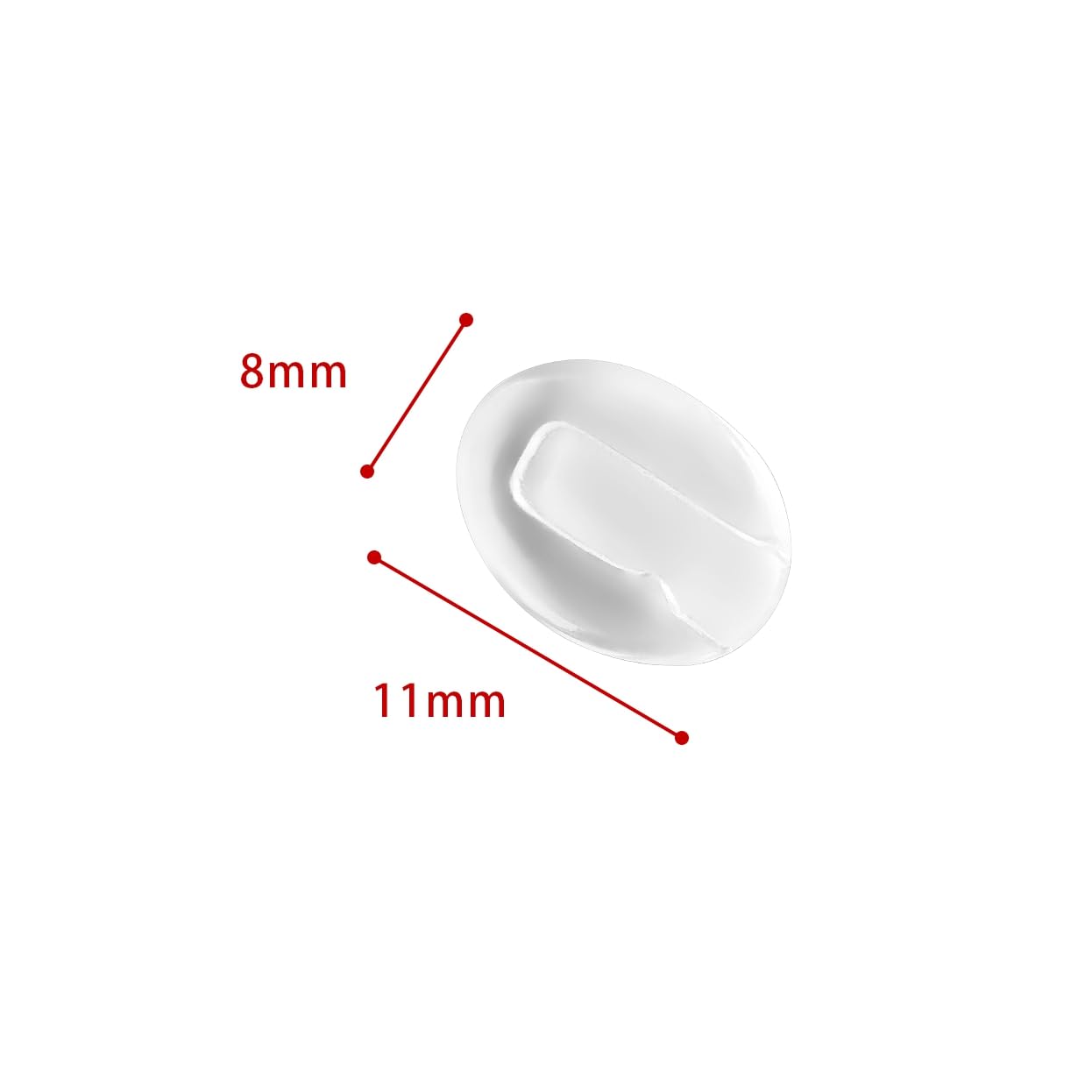 Compatible with rimless and frameless Silhouette glasses