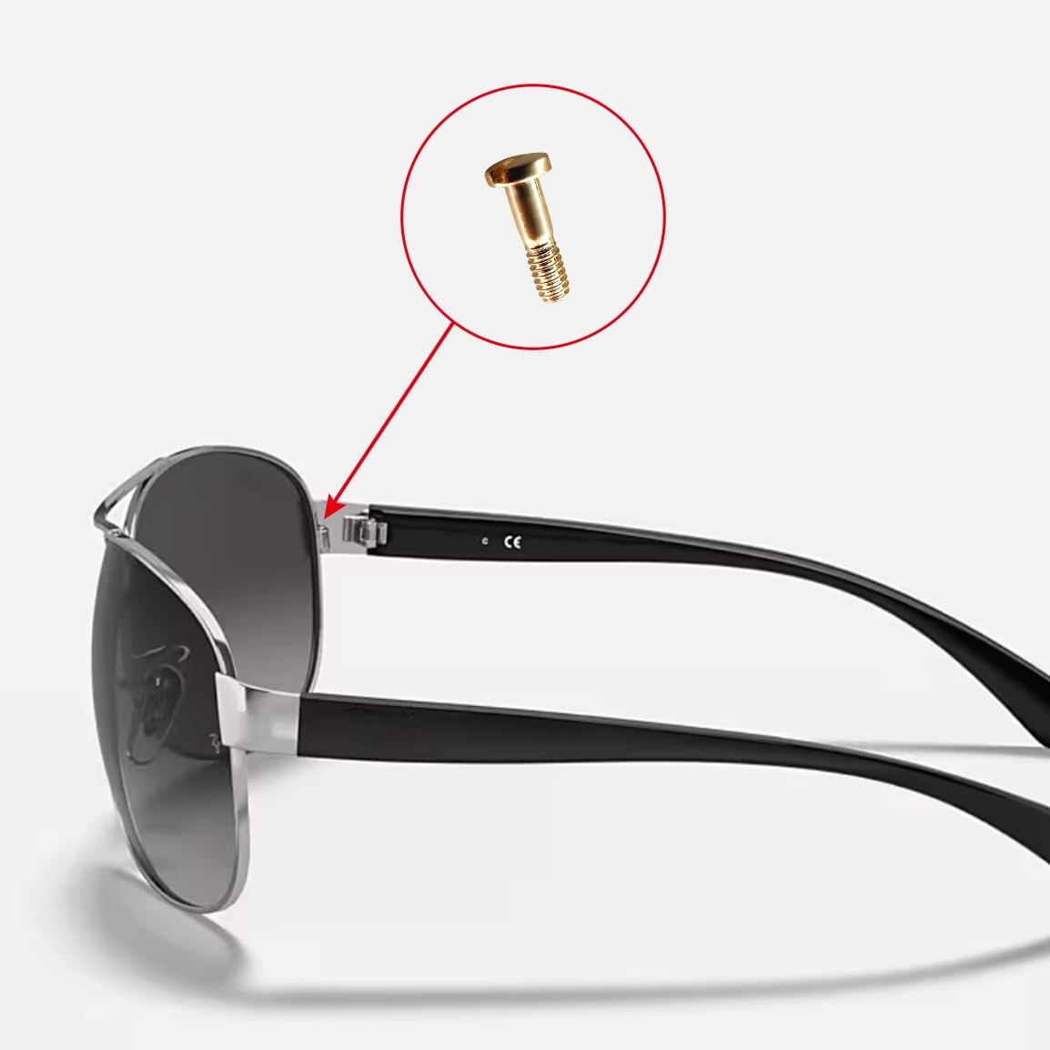 Ray Ban RB3386 RB3379 RB3364 RB3697 compatible screws