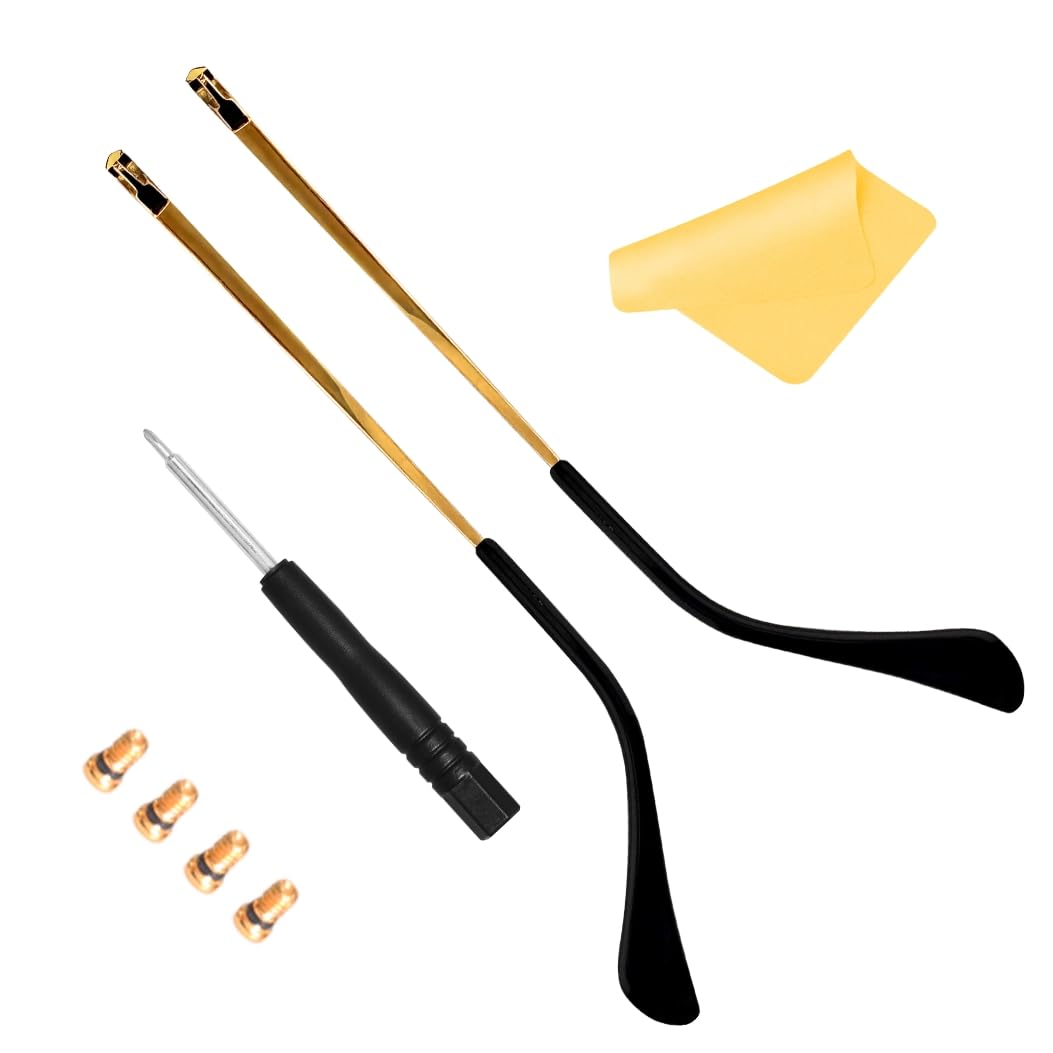 4 screws included in HiCycle2 Ray-Ban temple arms repair kit