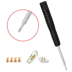 HiCycle2 temple arm replacement accessories including screws and nose pads