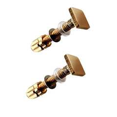 Hicycle2 rimless screws kit for Cartier eyewear – gold close-up
