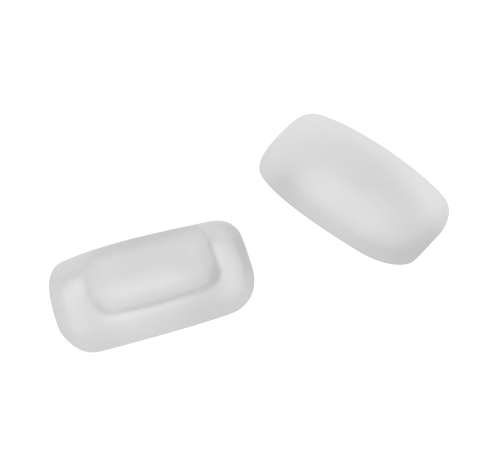 Soft silicone anti-slip nose guards 11x6mm for Costa Mar/Maui Jim sunglasses