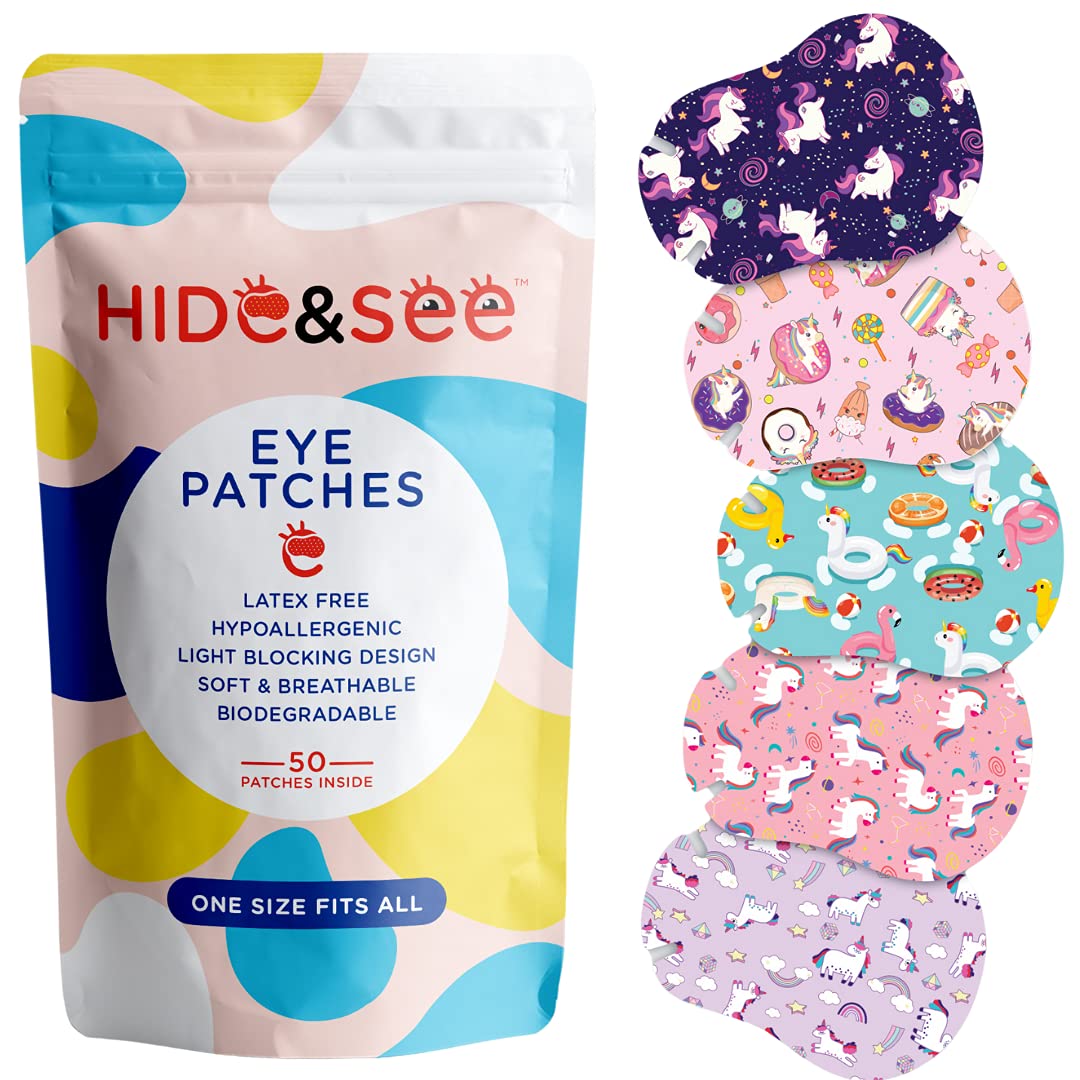 HIDE&SEE Unicorn World eye patch design 1 for kids