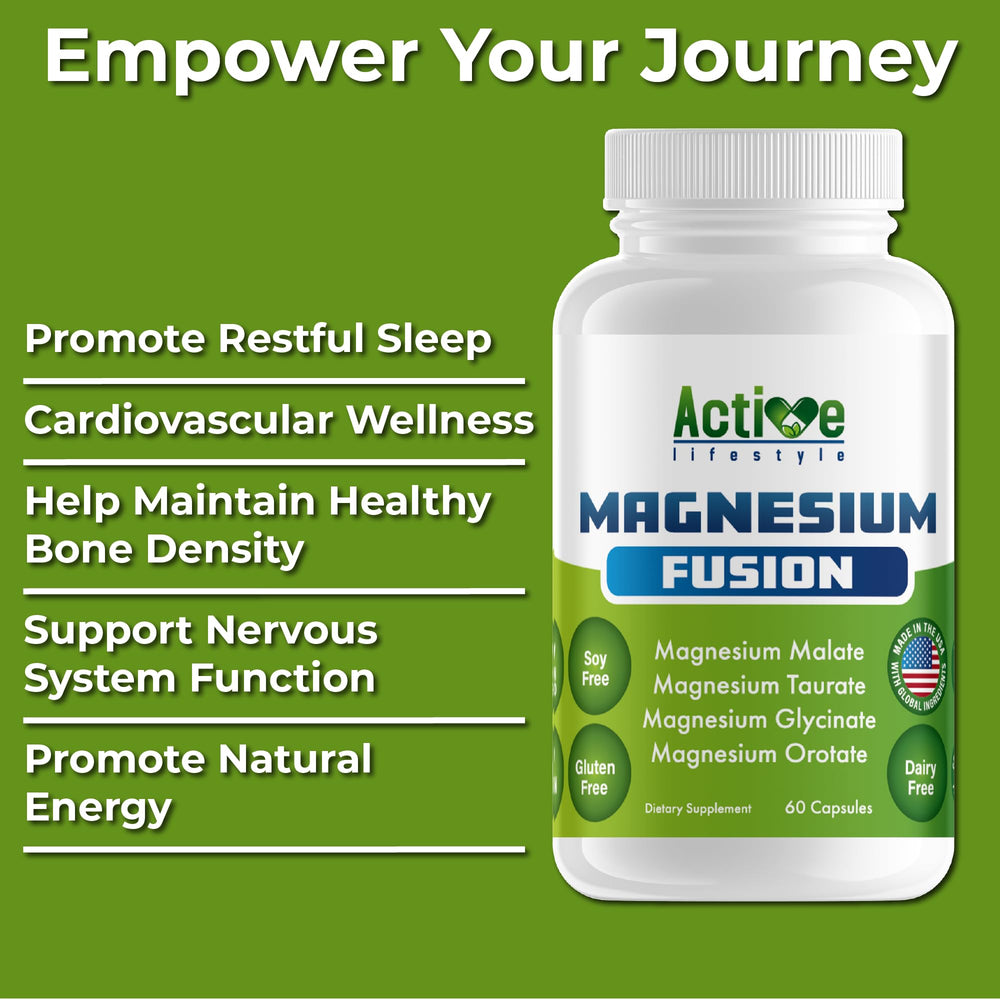 High-absorption magnesium 200mg per serving