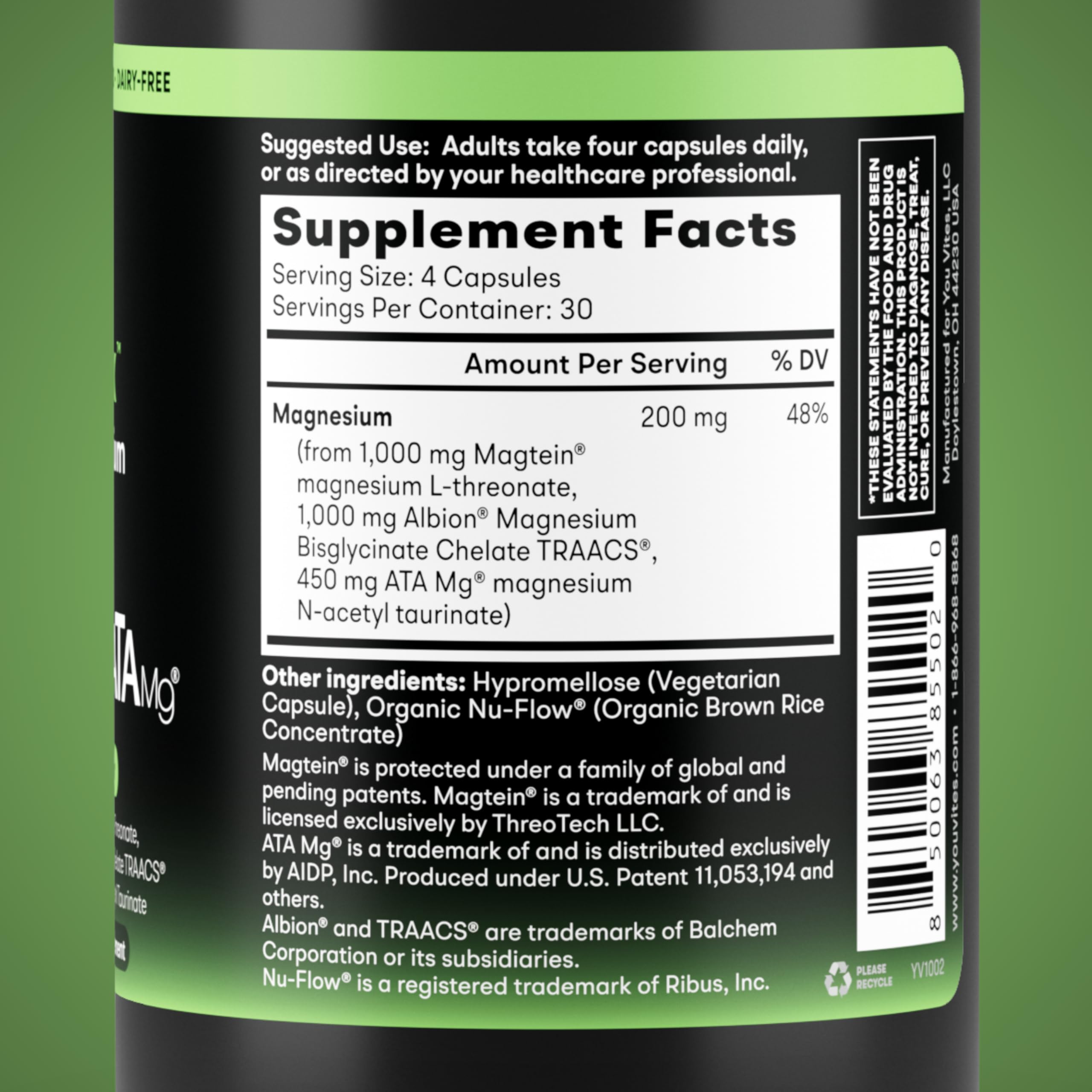 High absorption magnesium delivery gentle on digestive system illustration