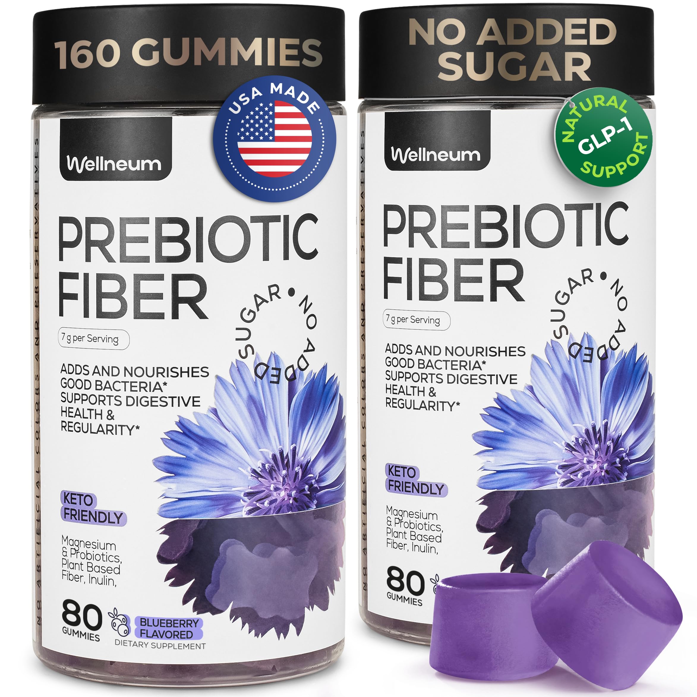 Hero image of High Prebiotic Fiber Gummies for digestive health