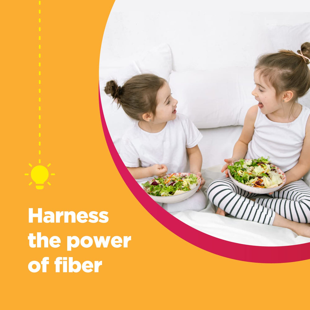 Vegan and non-GMO fiber gummies for kids