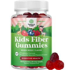 Box of High Prebiotic Fiber Gummies for Kids – 120 count