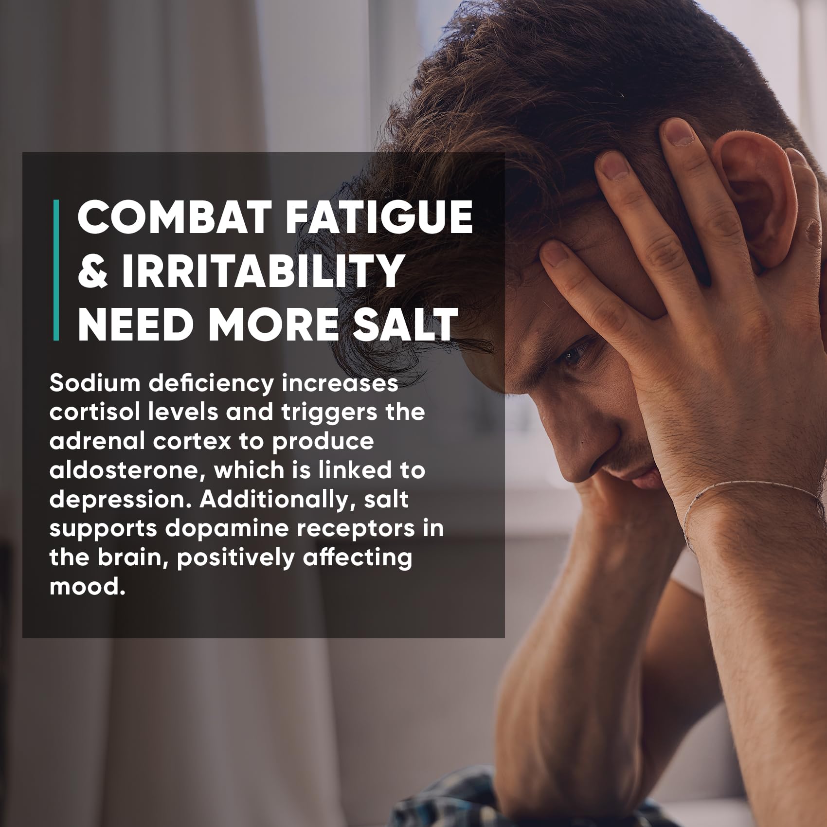 High sodium electrolyte powder ingredients