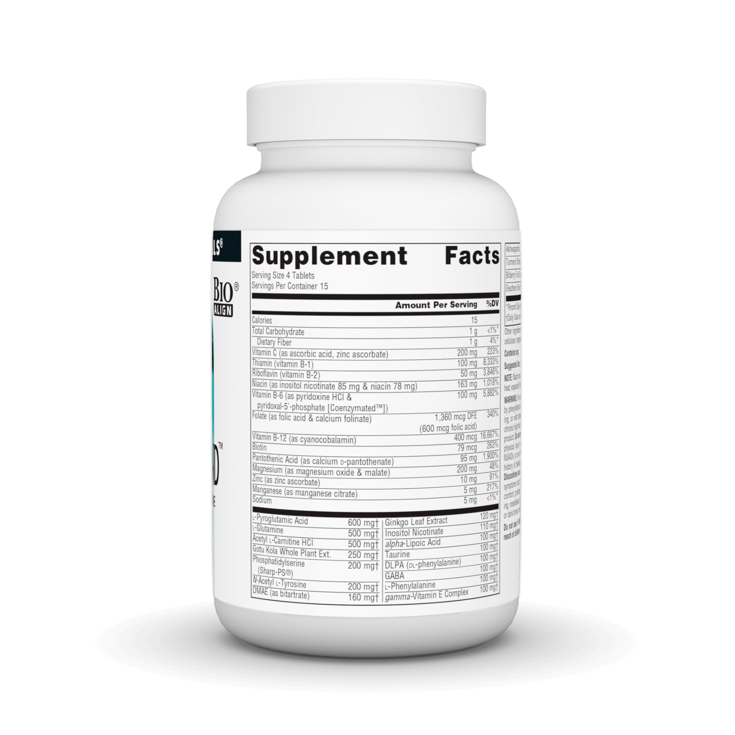 Higher Mind formula featuring phosphatidylserine ingredient