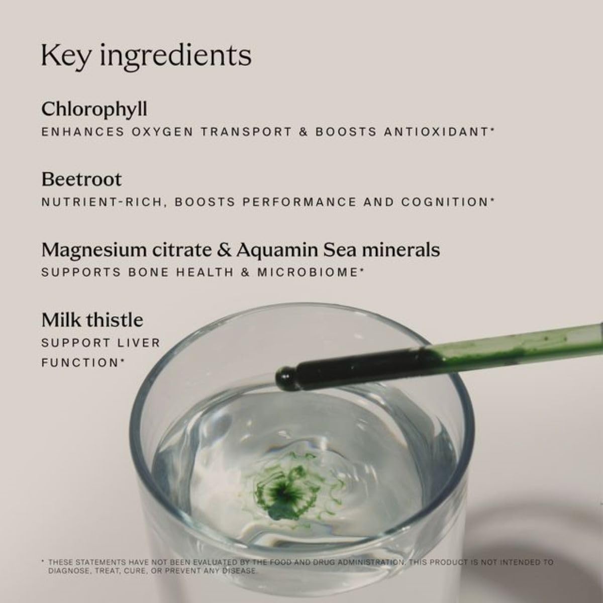 HigherDOSE Detox Drops milk thistle image highlights liver-support notes