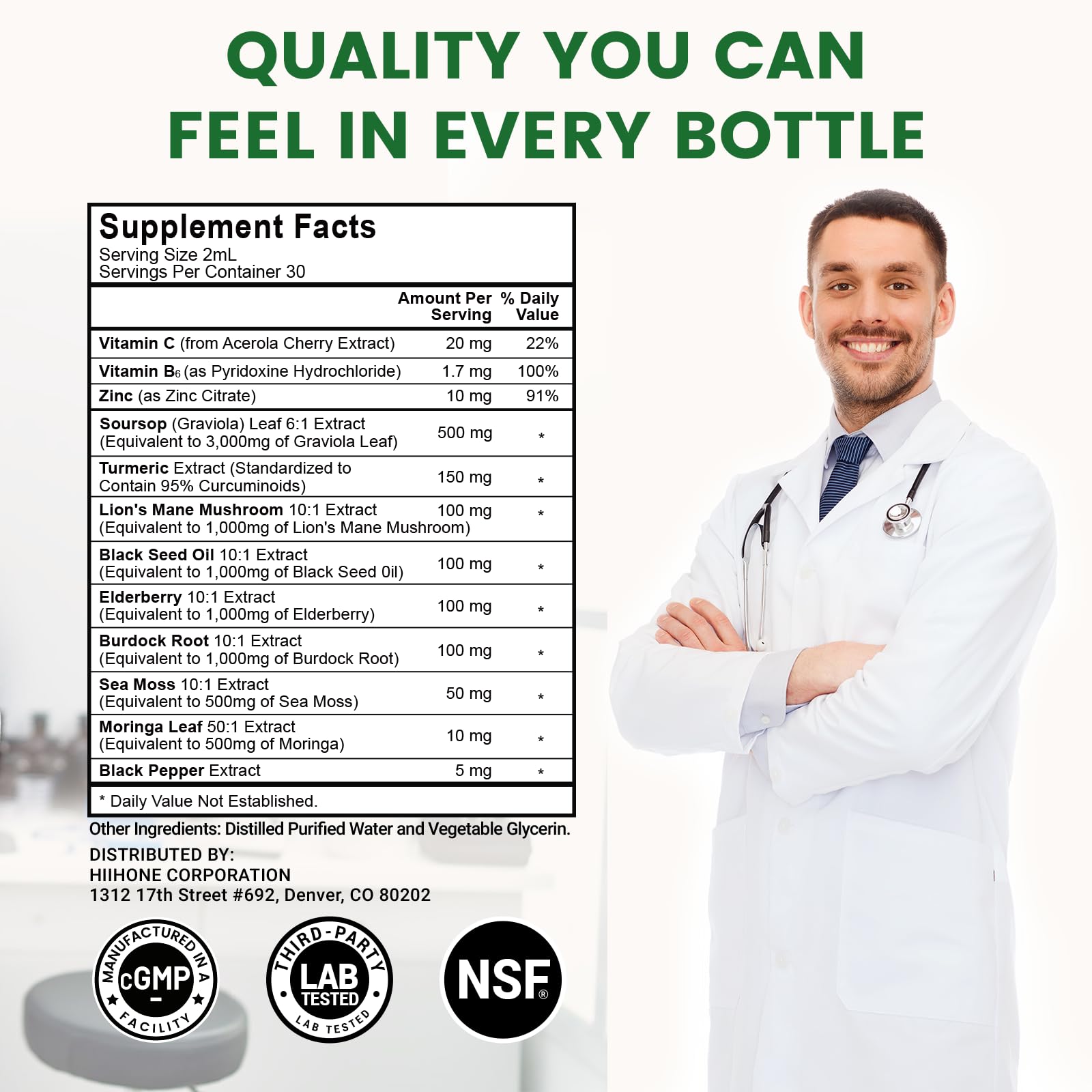 cGMP-certified facility insignia