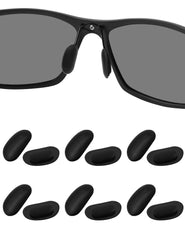 HILEEN 6 pairs silicone nose pads 16x10mm for eyeglasses