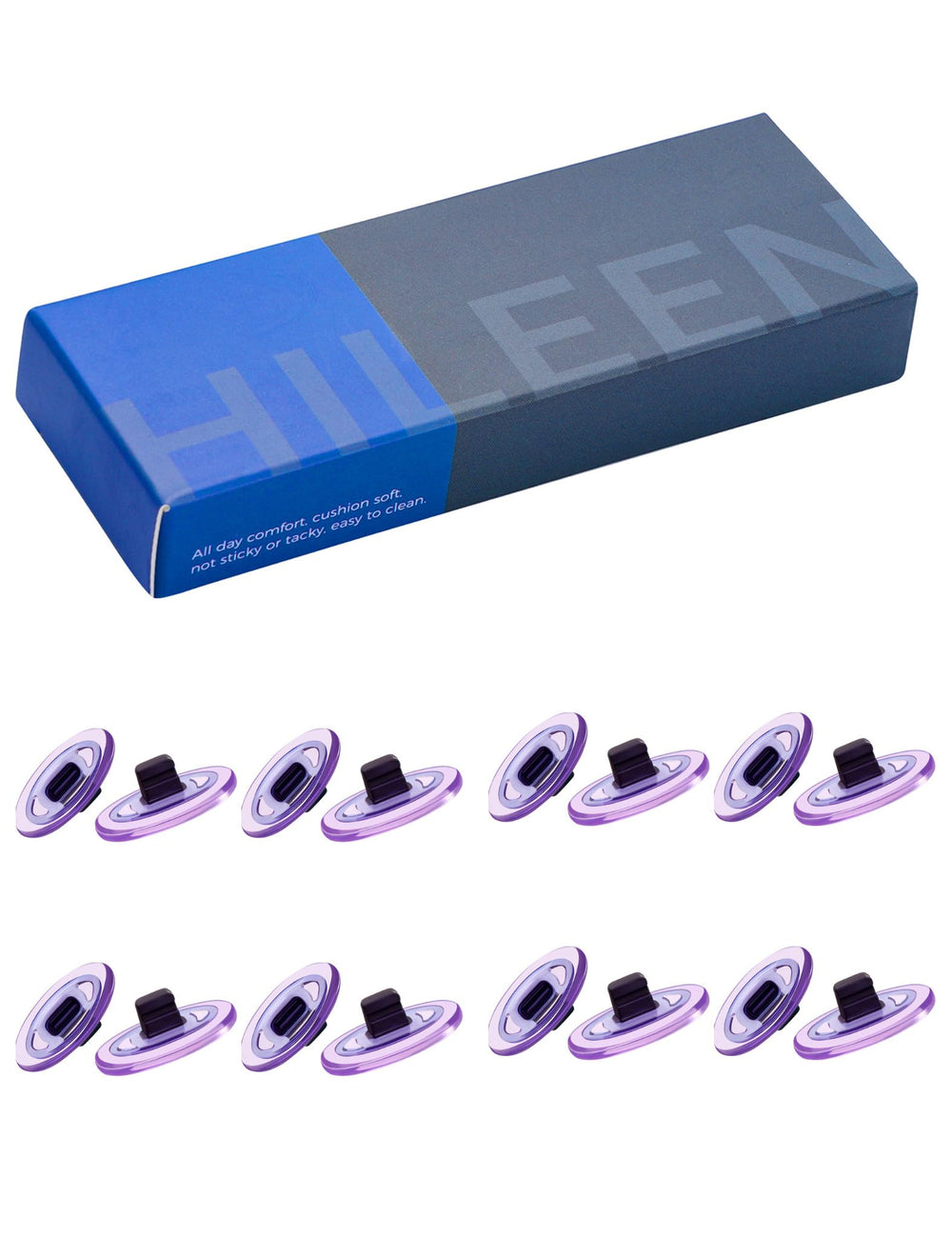 Package includes 8 replacement nose pads