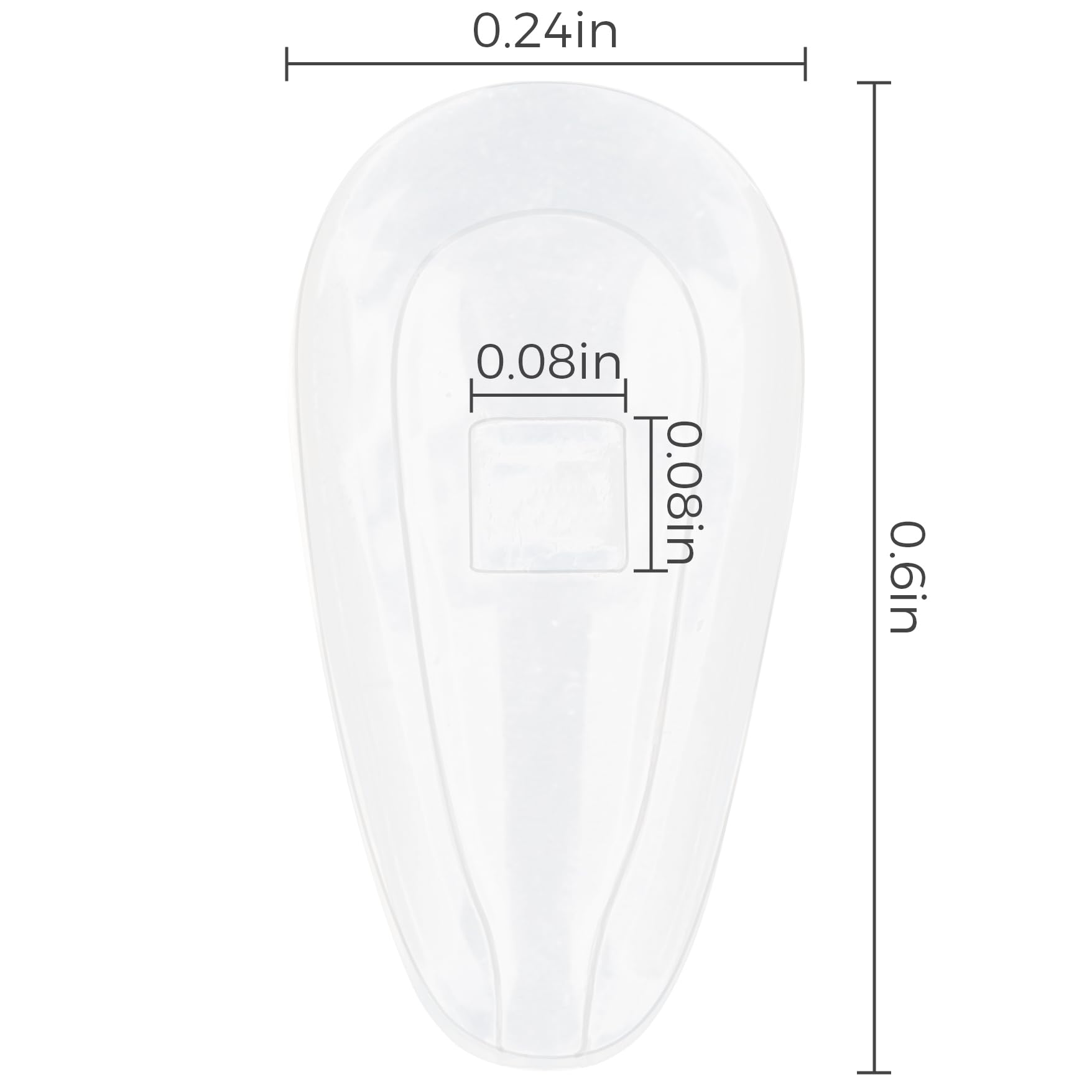 Replacement nose pads for Oakley Conductor 8 OO4107 sunglasses