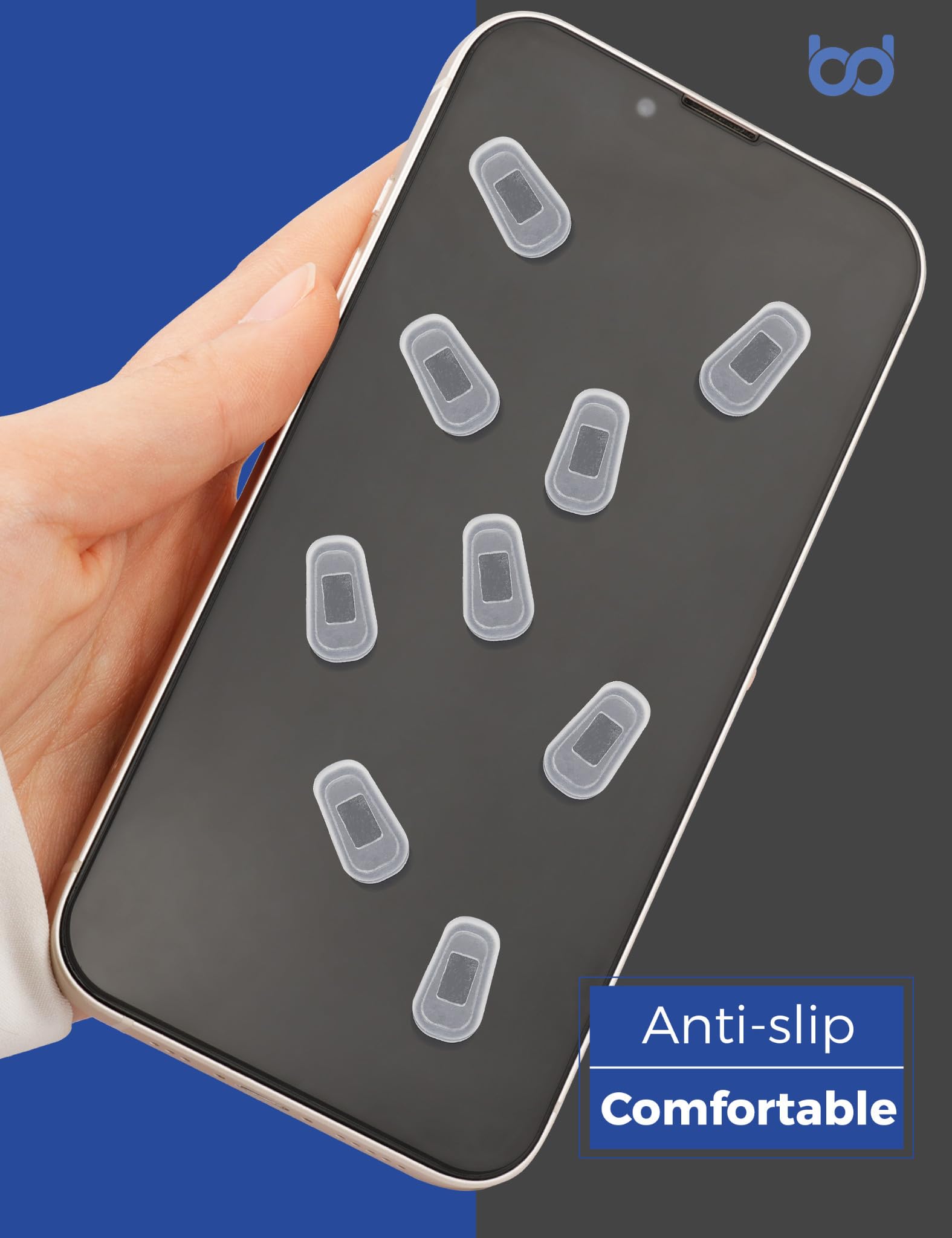 Replacement nose pads set - 6 pairs, easy installation