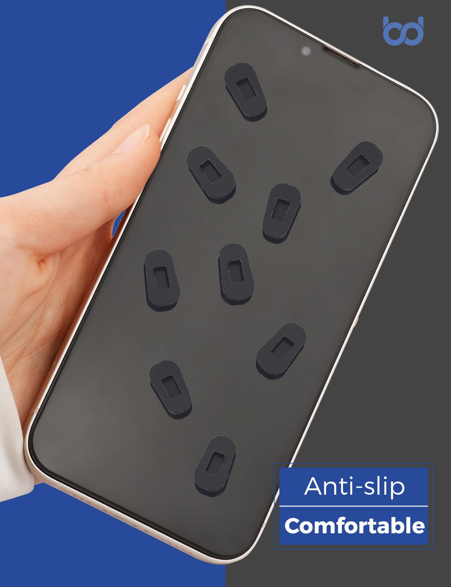 Slip-on installation demonstration for nose pad covers