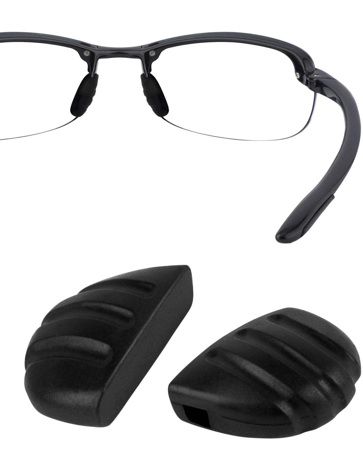 HILEEN silicone nose pads for Maui Jim and Martini Sport sunglasses