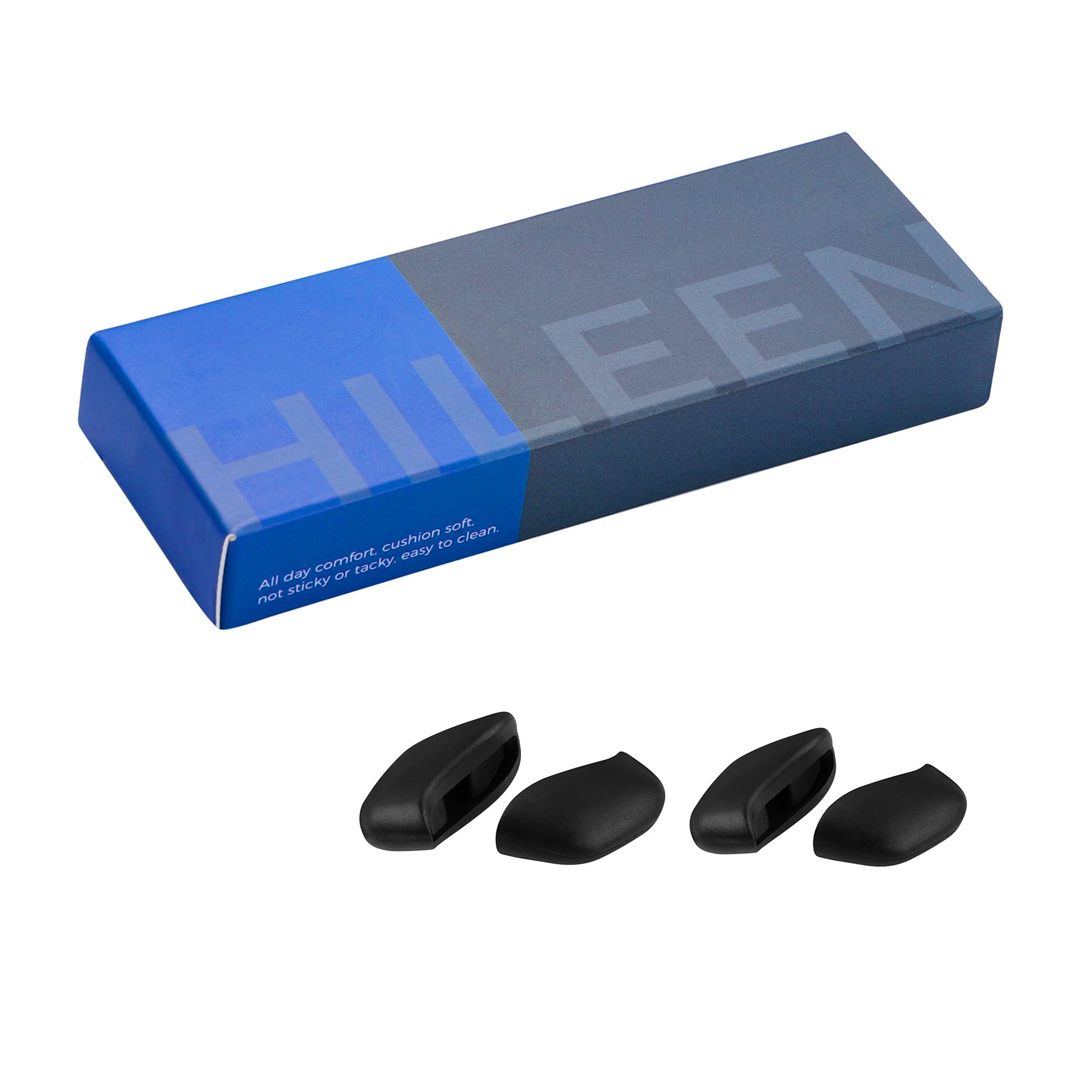Two pairs of HILEEN replacement nose pads for Oakley sunglasses