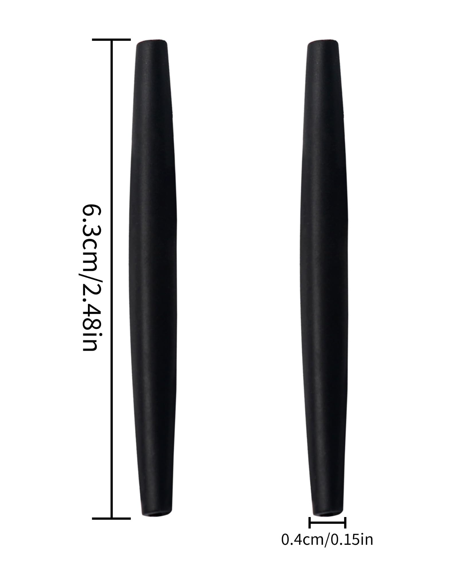Push-in silicone nose pads compatible with Oakley Juliet, Juliet Vented, X Metal XX