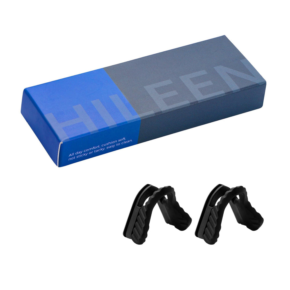 Two piece HILEEN nose pads with packaging for Oakley M Frame eyeglasses