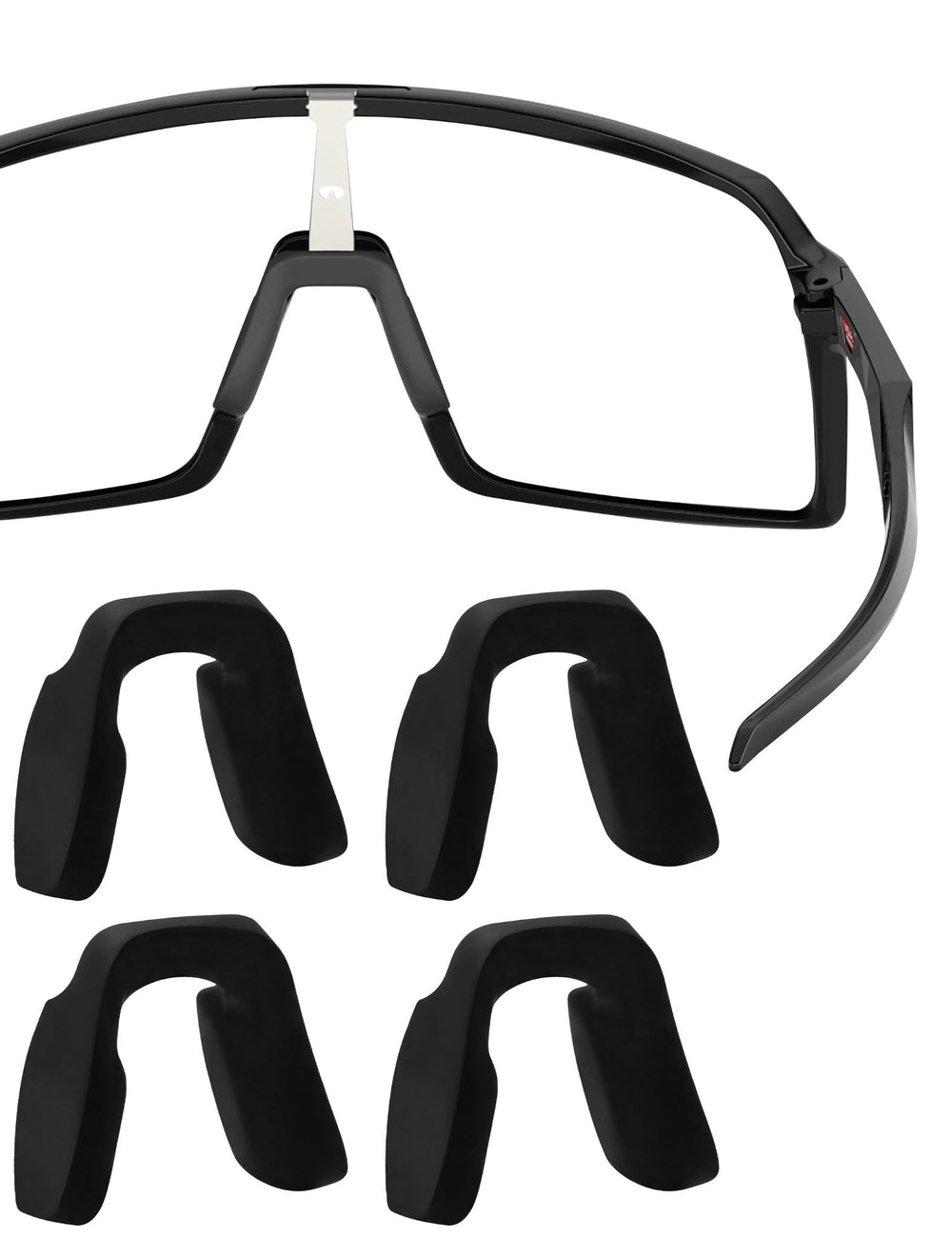 HILEEN nose pads for Oakley Sutro OO9406 and Sutro S OO9462 – 4 pieces