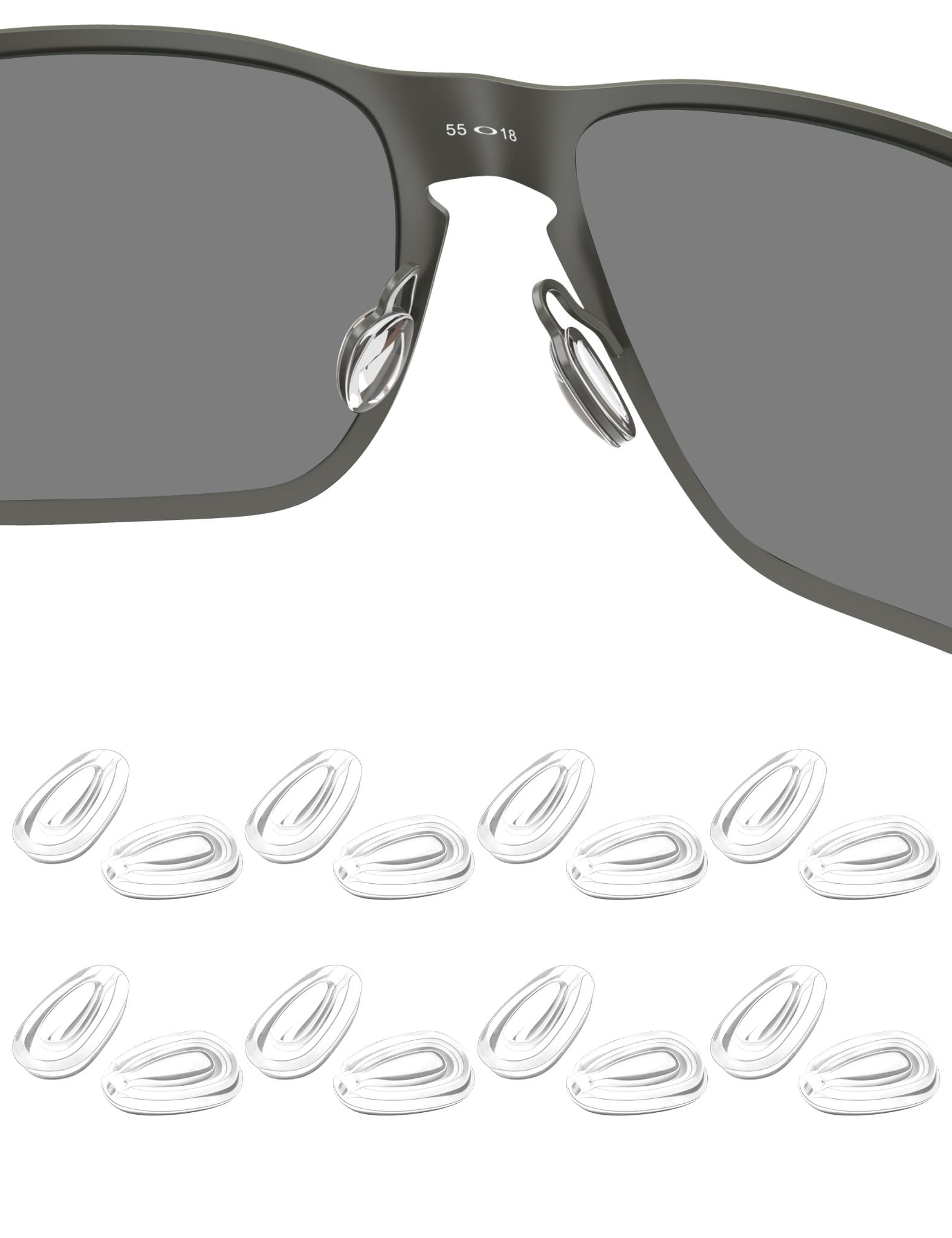 Nose pads replacement for Oakley Feedback OO4079 and Holbrook Metal OO4123