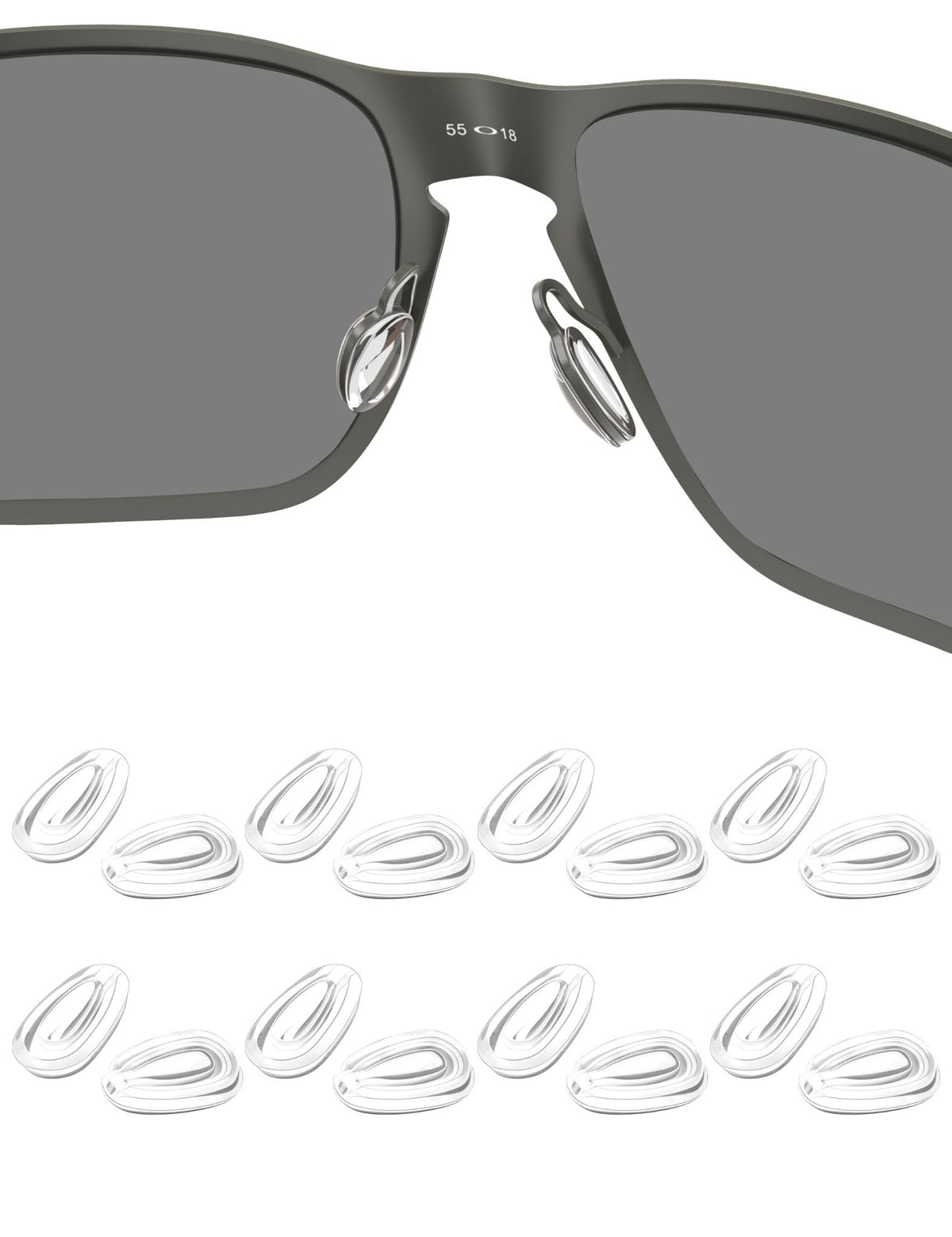 Nose pads replacement for Oakley Feedback OO4079 and Holbrook Metal OO4123