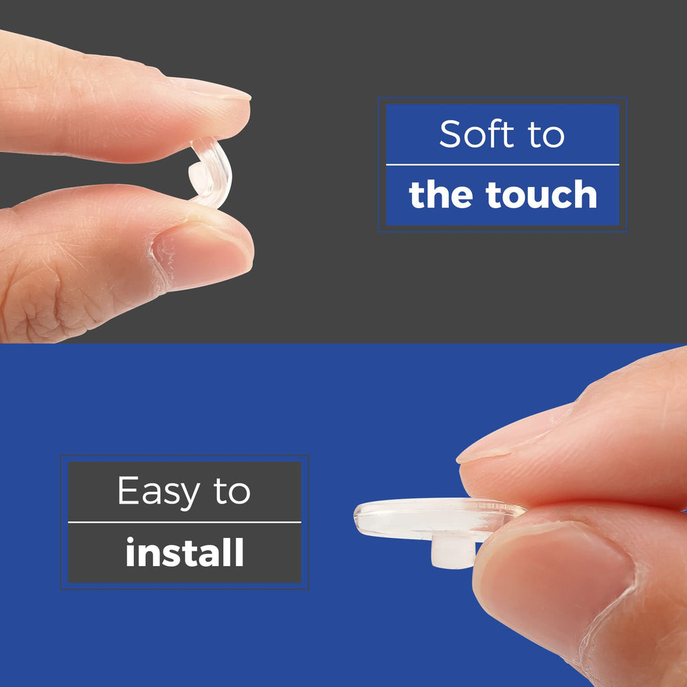 Packaging showing 6 pairs of nose pads
