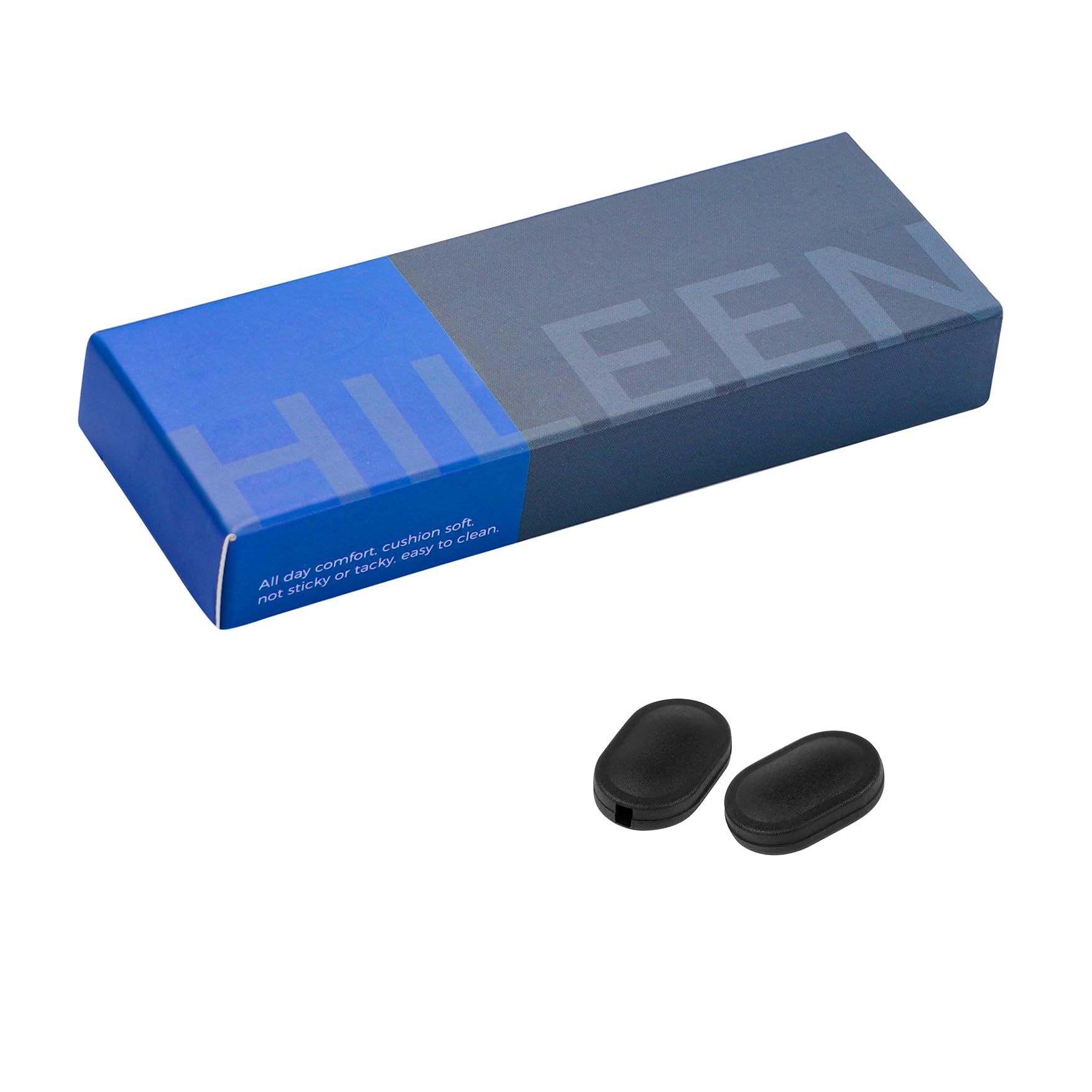 Package includes 1 pair of replacement nose pads