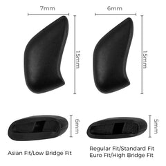 HILEEN nose pads for Oakley Flak 2.0 Asian Fit OO9271