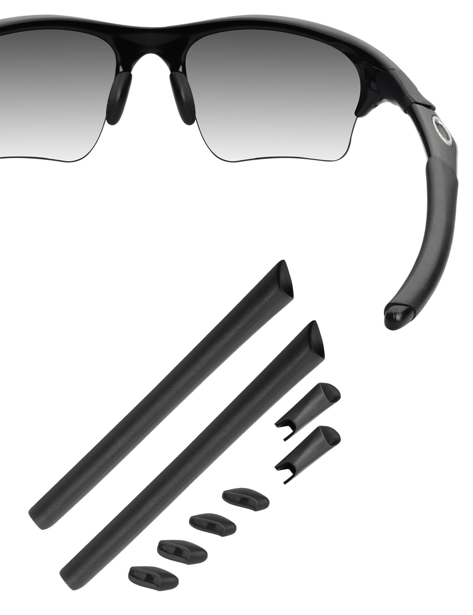 HILEEN Oakley Half Jacket nose pads and earsocks kit close-up