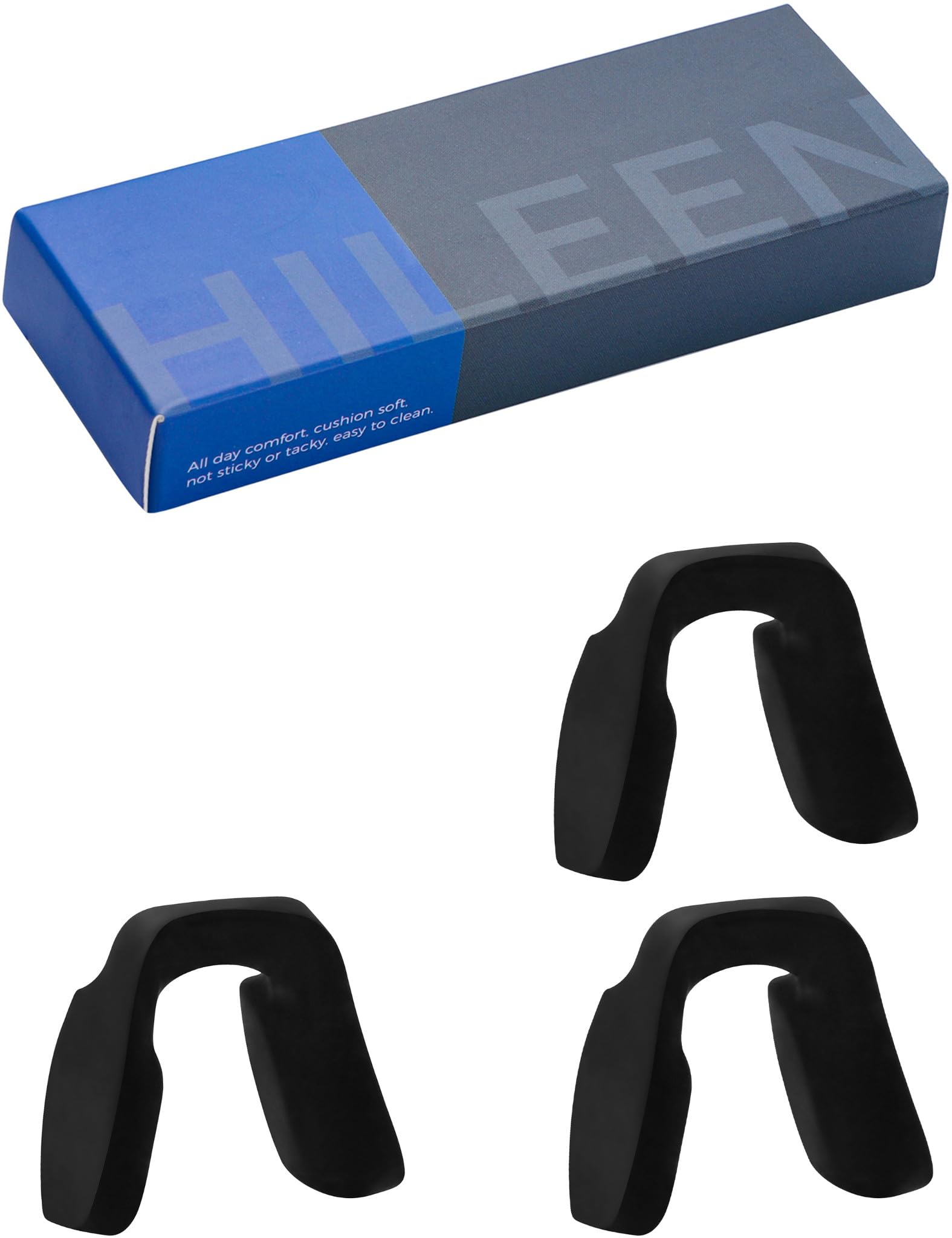 Three-piece set: Standard/Regular, High Bridge, Euro Fit nose pads