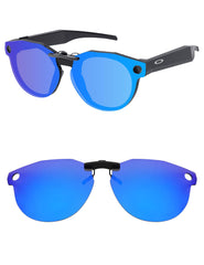 HILEEN polarized clip-on sunglasses for Oakley Meta HSTN OW8002 51mm – Ice Blue