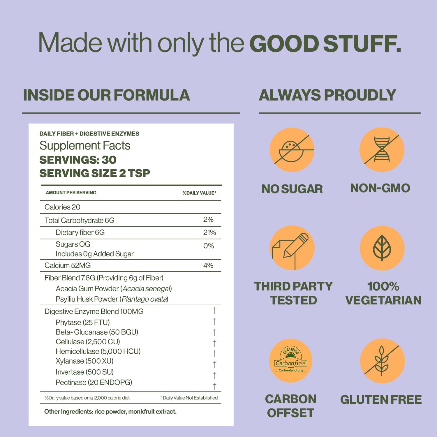 Clean Label Project Certified badge on Hilma product