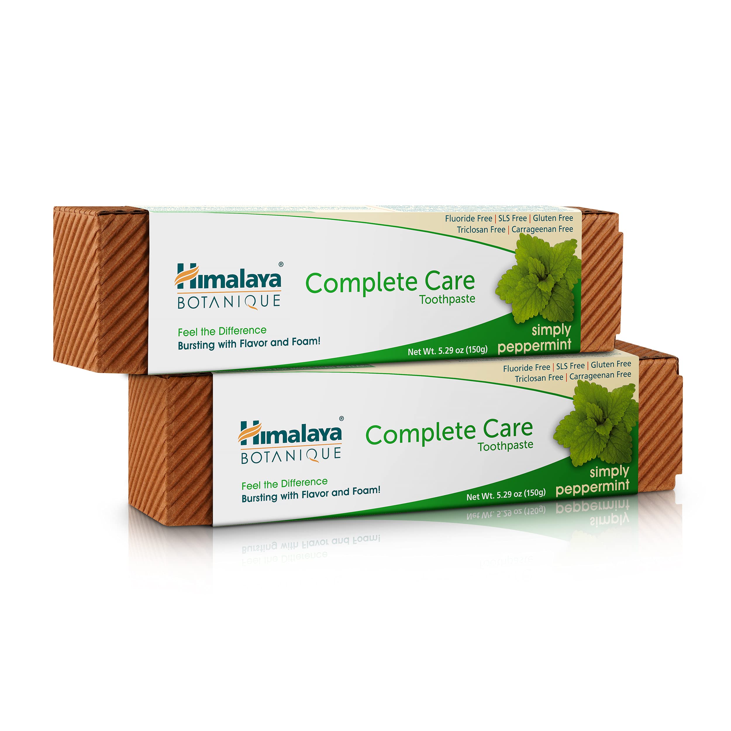 Boxed Himalaya Botanique Complete Care Toothpaste 2-pack front view