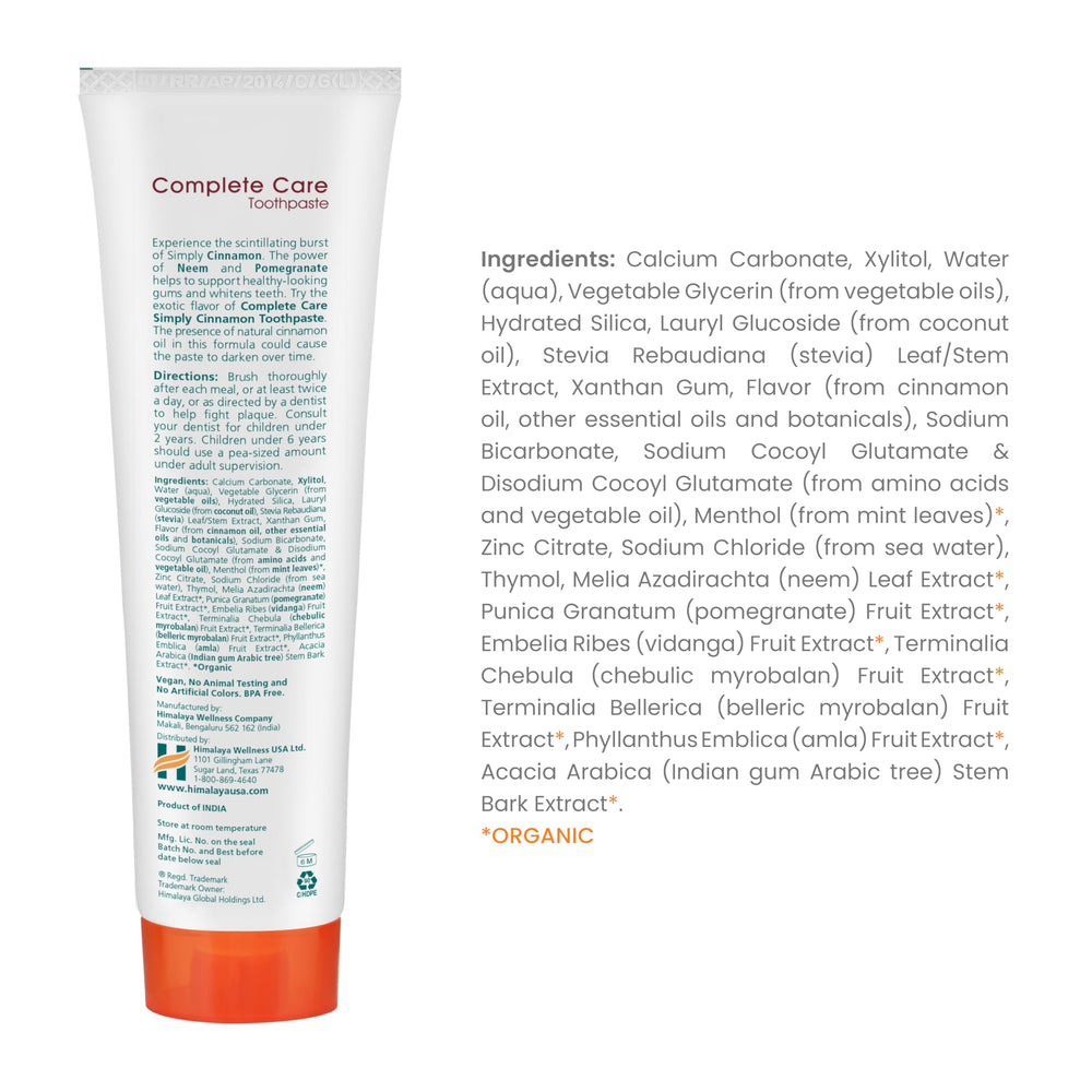 Herbal formula highlighting Neem and Pomegranate ingredients