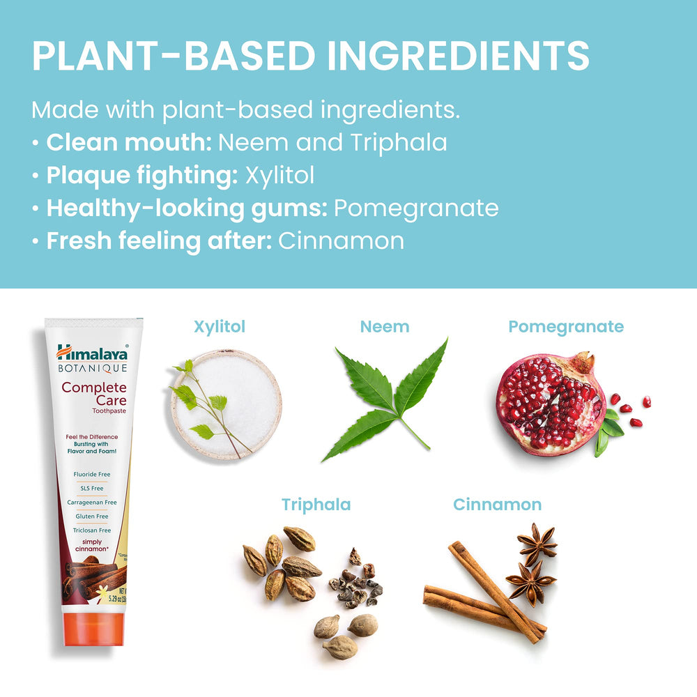 SLS-free label and fluoride-free claim