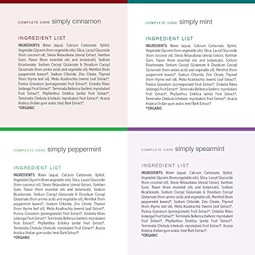 Mint flavor Himalaya Botanique toothpaste tube