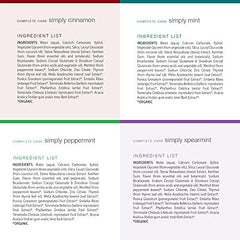 Mint flavor Himalaya Botanique toothpaste tube