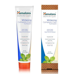 Himalaya Botanique Complete Care toothpaste packaging display, Peppermint flavor, 2 pack