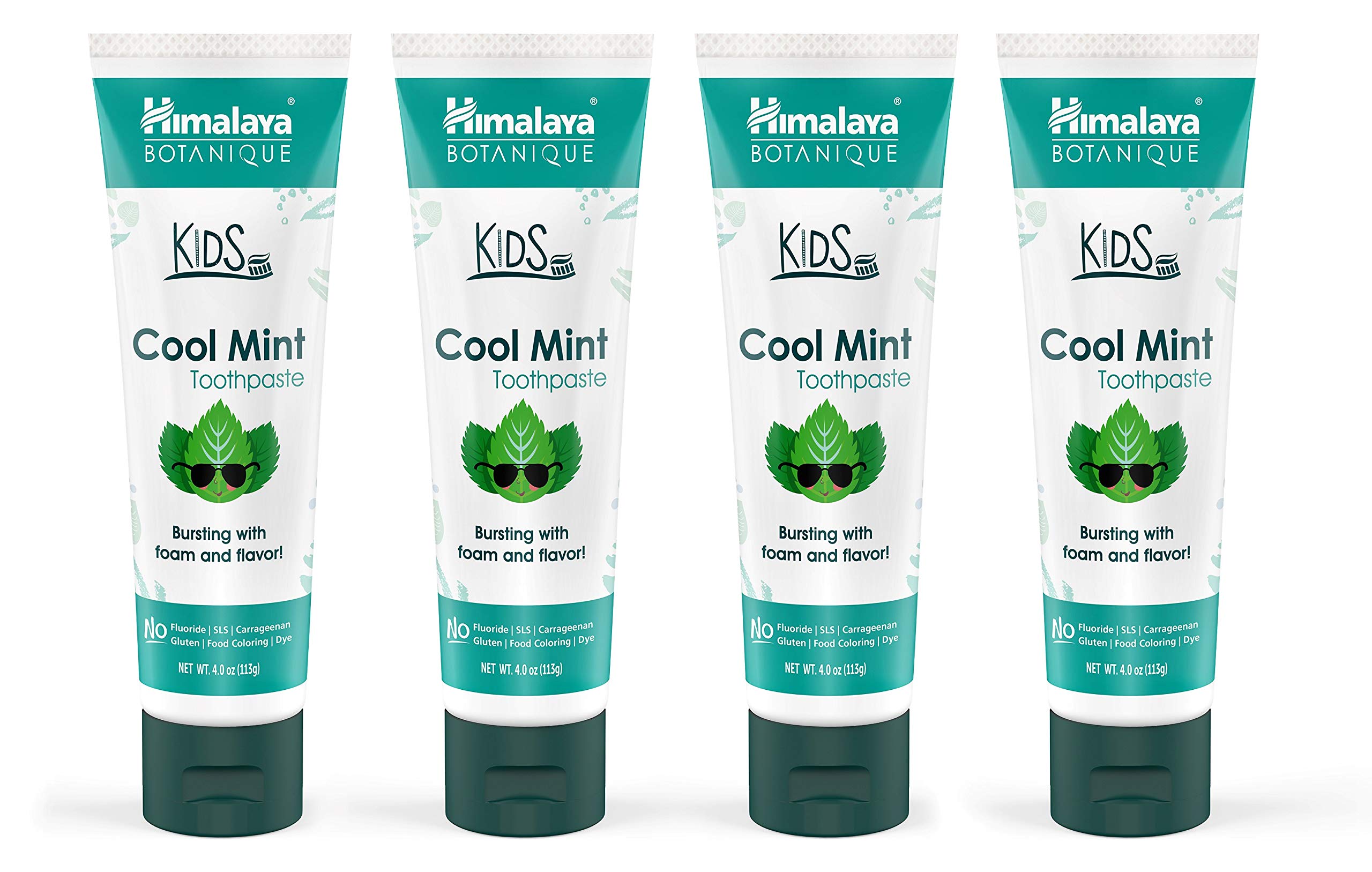 Front packaging of Himalaya Botanique Kids Toothpaste