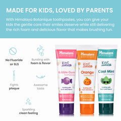 Box packaging for Himalaya Botanique Kids Toothpaste Pack of 3