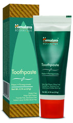 Travel-size toothpaste tube showing 0.74 oz