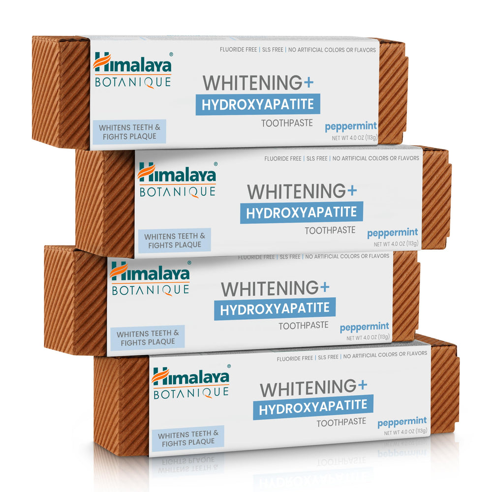 Himalaya Botanique Whitening toothpaste Peppermint tube front view